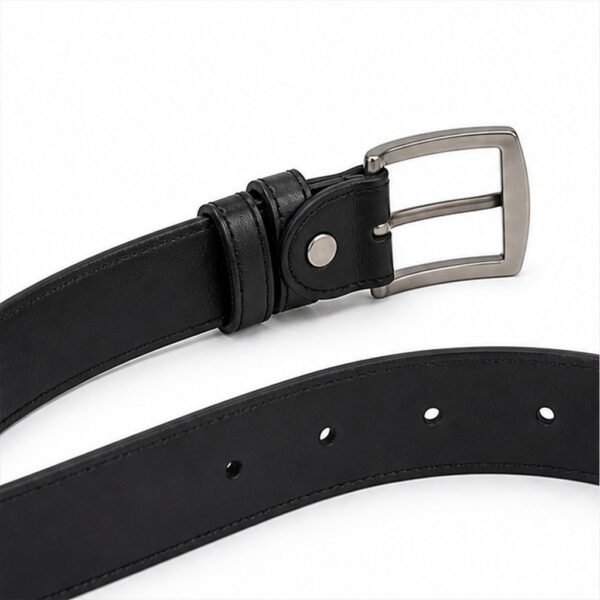 Full-Grain Leather Dress Belt - detail view