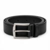 Full-Grain Leather Dress Belt - front view