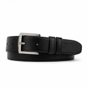 Full-Grain Leather Dress Belt - side view