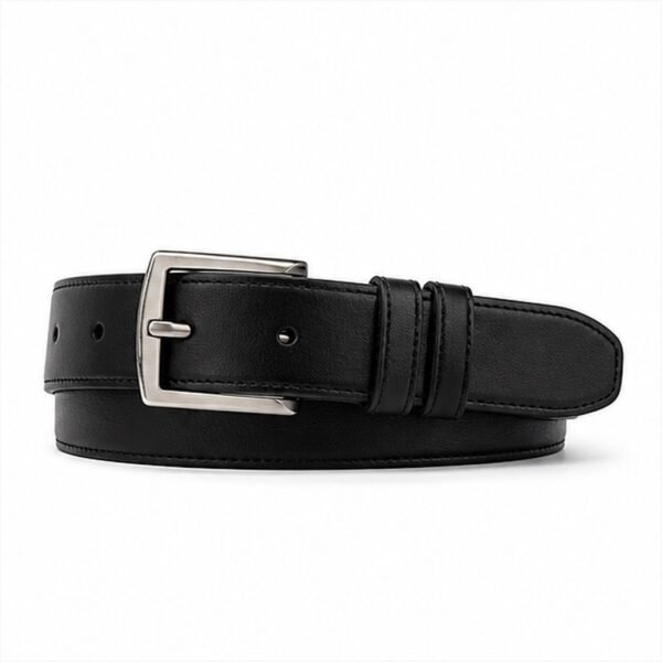 Full-Grain Leather Dress Belt - side view