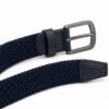 Braided Stretch Webbing Belt - detail view Braided Stretch Webbing Belt - detail view