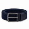 Braided Stretch Webbing Belt - front view Braided Stretch Webbing Belt - front view