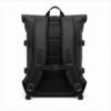 Waterproof Roll-Top Backpack - back view Waterproof Roll-Top Backpack - back view