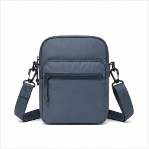 Compact Nylon Crossbody Bag - front view
