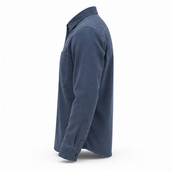 Premium Cotton Work Overshirt - side view