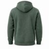 Heavyweight Fleece Zip Hoodie - back view Heavyweight Fleece Zip Hoodie - back view