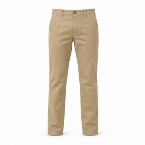 Classic Cotton Twill Chino Pants - front view