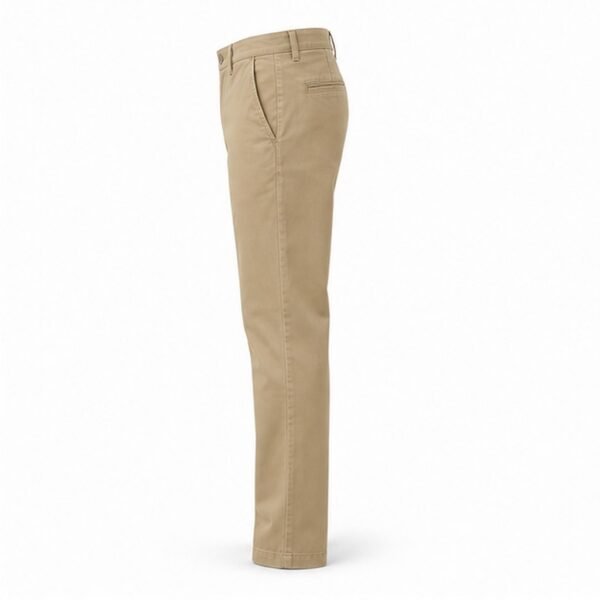 Classic Cotton Twill Chino Pants - side view