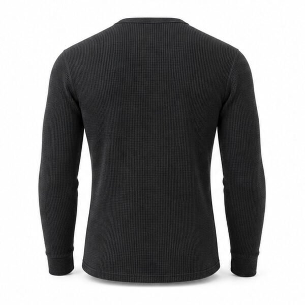 Thermal Knit Base Layer Top - back view Thermal Knit Base Layer Top - back view