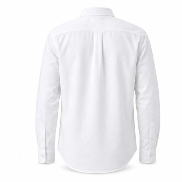 Men's Oxford Button-Down Shirt - back view