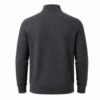 Men's Merino-Blend Quarter Zip - back view Men's Merino-Blend Quarter Zip - back view