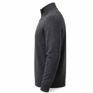 Men's Merino-Blend Quarter Zip - side view