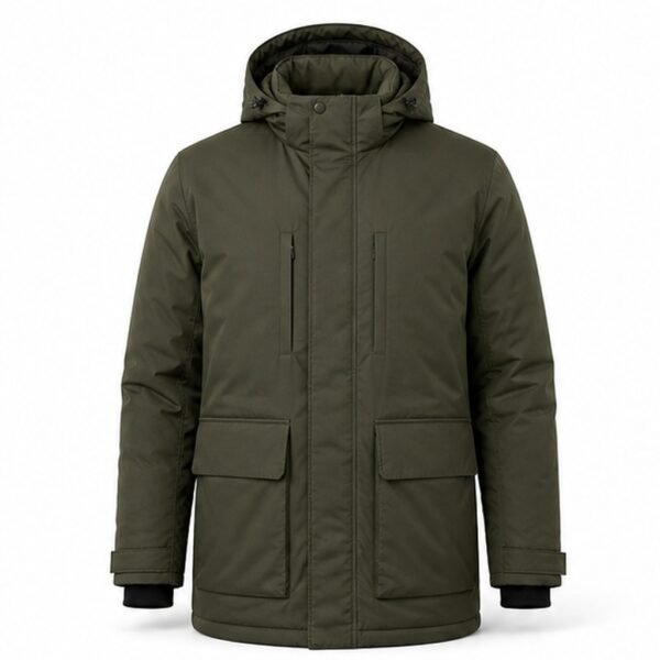 Men's Water-Resistant Parka - front view