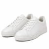 Minimal Leather Court Sneakers - front view Minimal Leather Court Sneakers - front view