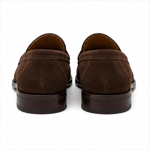 Classic Suede Loafers - back view