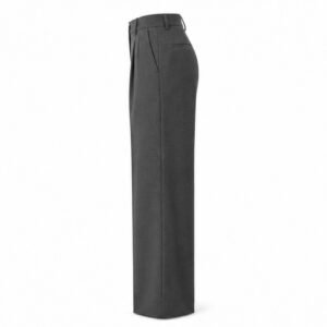 Women's High Waist Wide-Leg Trousers - side view