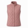 Women's Quilted Lightweight Vest - front view Women's Quilted Lightweight Vest - front view