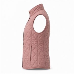 Women's Quilted Lightweight Vest - side view