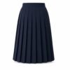 Women's Pleated A-Line Skirt - back view Women's Pleated A-Line Skirt - back view