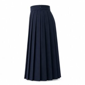Women's Pleated A-Line Skirt - side view