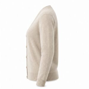Women's Cashmere-Blend Cardigan - side view