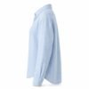 Women's Relaxed Linen Shirt - side view Women's Relaxed Linen Shirt - side view